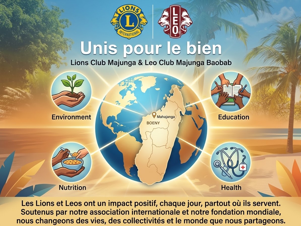 Les Lions Club et Leo club : Unis pour le bien