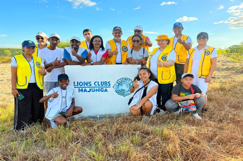 🌱 Reboisement de PK28 : Lions Club Majunga s’engage pour l’avenir durable