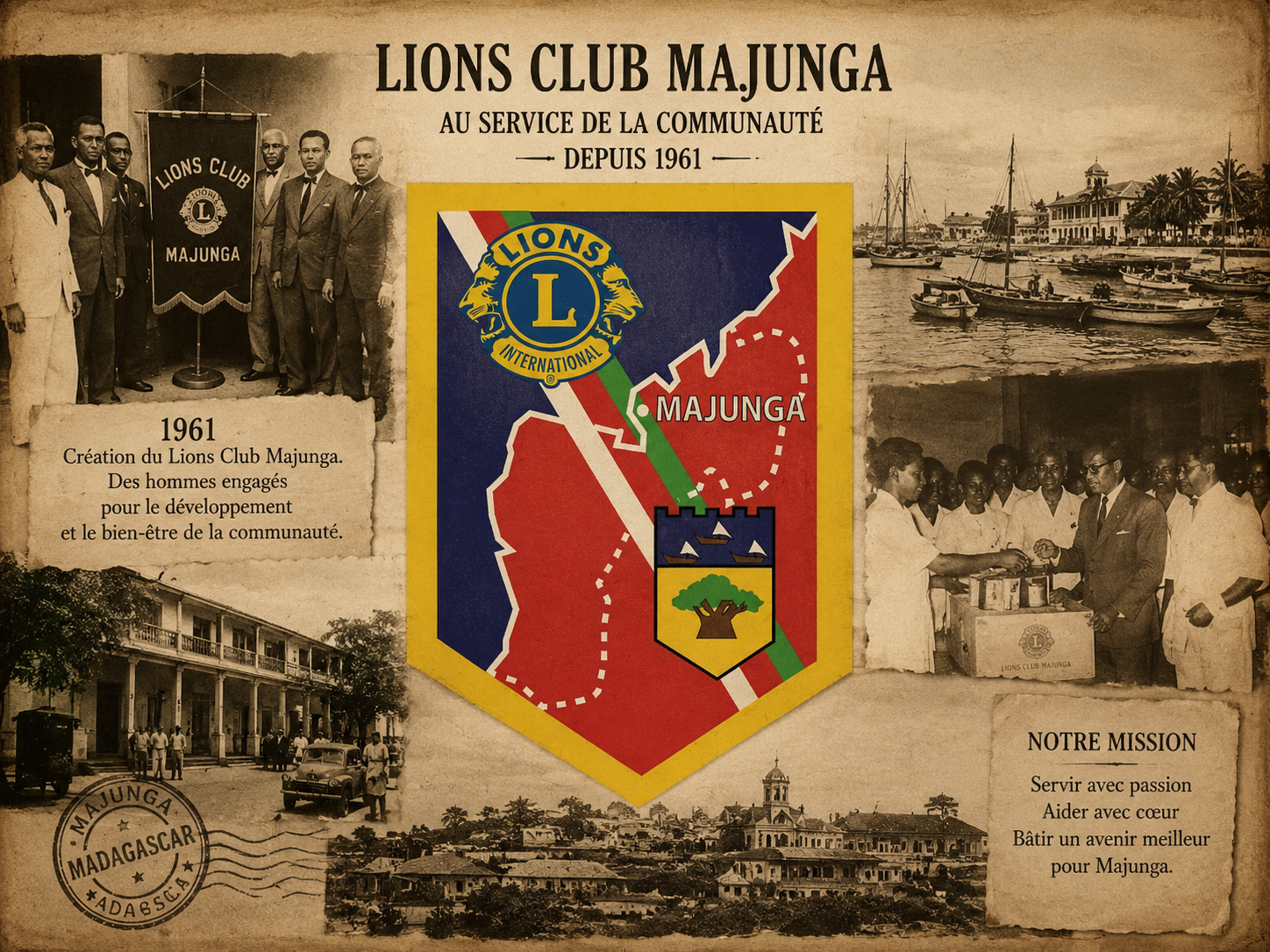 Histoire du Lions Club Majunga